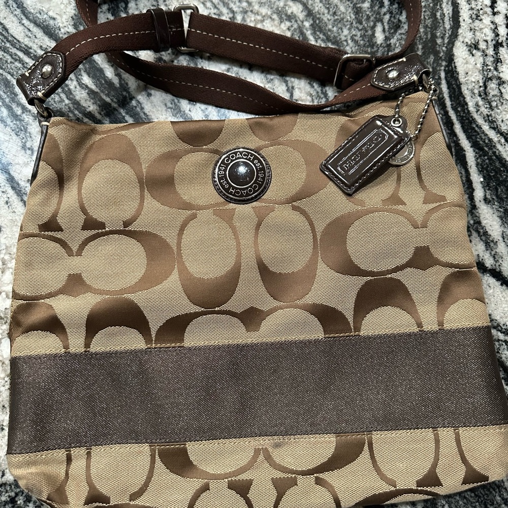 Coach messenger bag